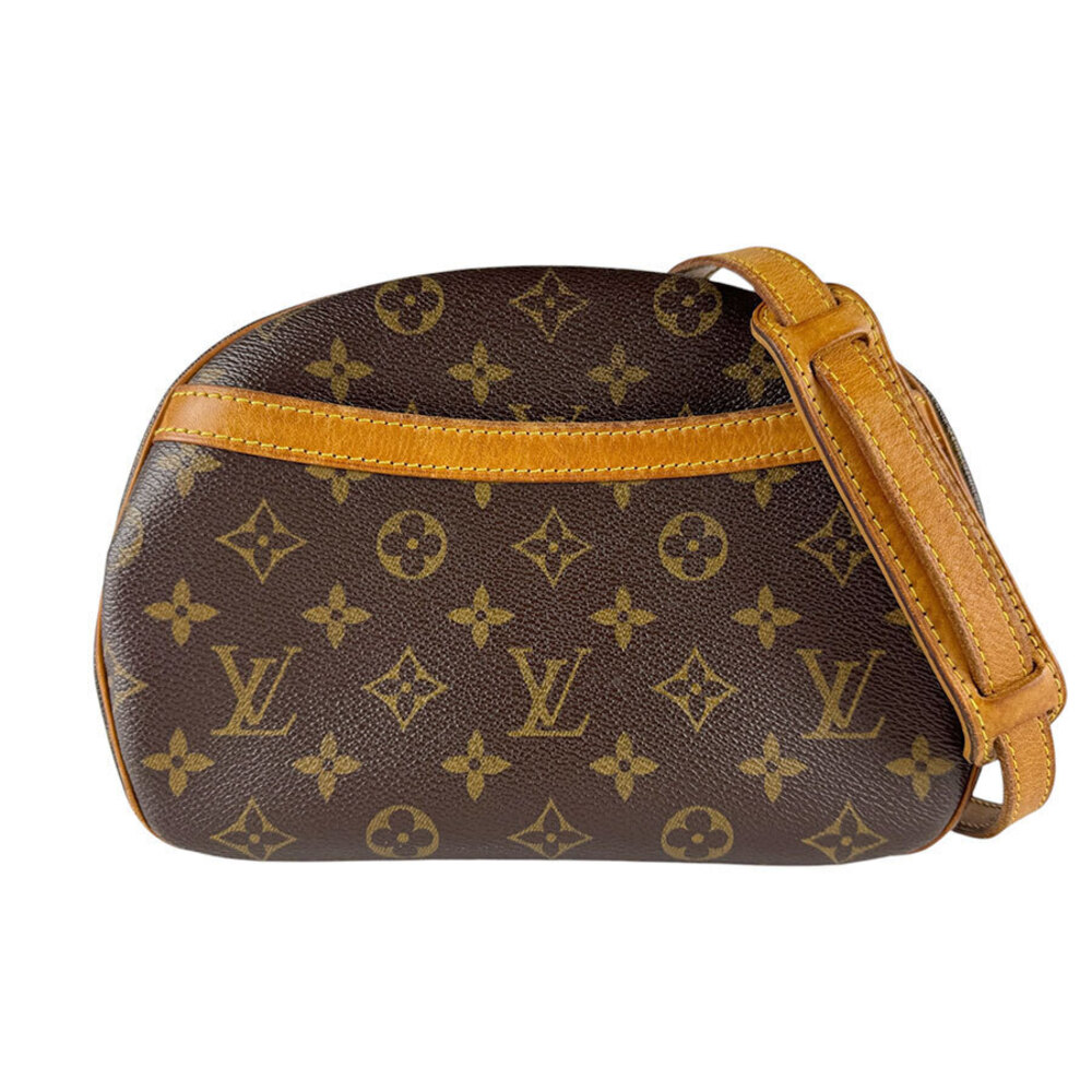 Louis Vuitton Shoulder Bag Monogram Blois Canvas Brown